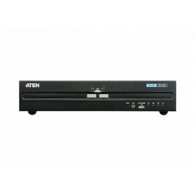 Aten CS1142D switch per keyboard-video-mouse (kvm) Nero (CS1142D-AT-G)