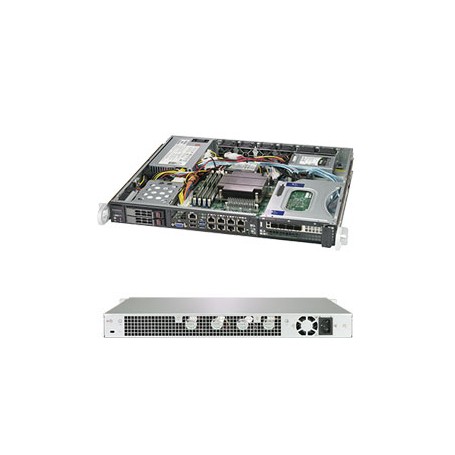 Supermicro SuperServer 1019C-FHTN8 Intel C246 LGA 1151 (Presa H4) Rack (1U) Nero (SYS-1019C-FHTN8)