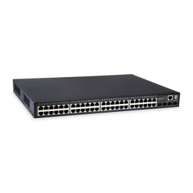 LevelOne GEP-5271 Gestito Gigabit Ethernet (10/100/1000) Supporto Power over Ethernet (PoE) Nero (57081703)