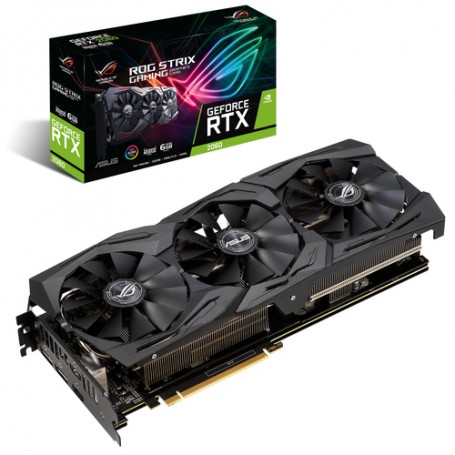 ASUS ROG -STRIX-RTX2060-A6G-GAMING NVIDIA GeForce RTX 2060 6 GB GDDR6 (90YV0CI1-M0NA00) (90YV0CI1-M0NA00_PROMO)