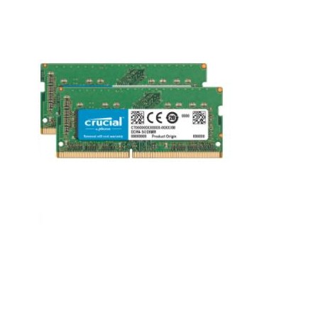 Crucial 32GB DDR4-2400 memoria 2 x 16 GB 2400 MHz (CT2K16G4S24AM)
