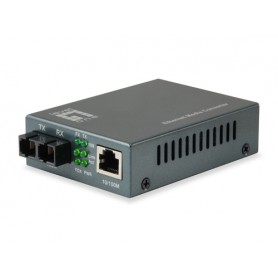 LevelOne FVT-1105 convertitore multimediale di rete Interno 100 Mbit/s 1550 nm Modalità singola Nero (FVT-1105)
