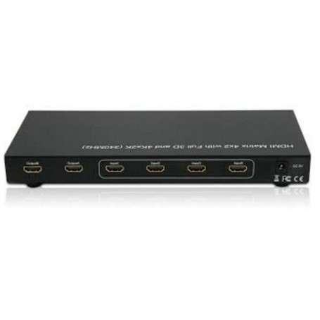 Techly IDATA HDMI-H42B conmutador de vídeo (IDATA HDMI-H42B)