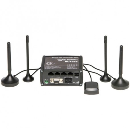 Teltonika RUT955 router wireless Fast Ethernet 3G 4G Nero (RUT955H7V3C0)
