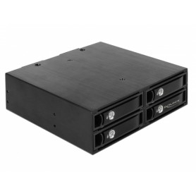 DeLOCK 47233 pannello drive bay Nero (47233)