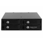 DeLOCK 47233 pannello drive bay Nero (47233)
