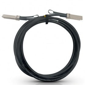 Mellanox Technologies MCP1650-H001E30 cavo a fibre ottiche 1 m QSFP56 Nero (MCP1650-H001E30)
