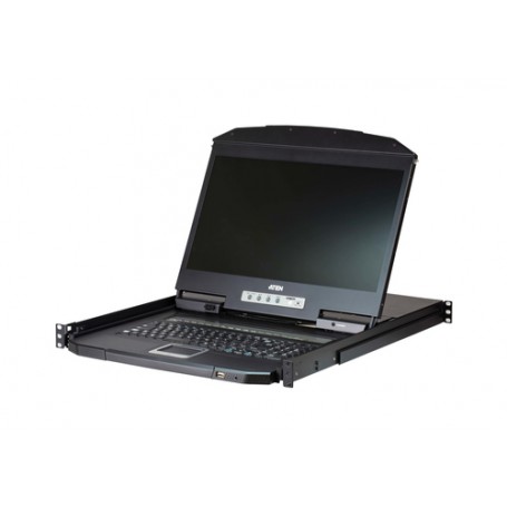 ATEN CL3116 switch per keyboard-video-mouse (kvm) Montaggio rack Nero (CL3116NX-ATA-XG)