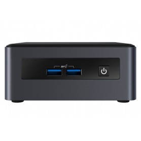 Intel NUC BKNUC8I3PNH barebone per PC/stazione di lavoro PC con dimensioni 0,69 l Nero BGA 1528 i3-8145U 2,1 GHz (BKNUC8I3PNH)