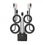 Lindy 42347 switch per keyboard-video-mouse (kvm) Nero (42347)