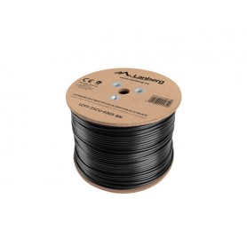 Lanberg LCF5-21CU-0305-BK cavo di rete Nero 305 m Cat5e F/UTP (FTP) (LCF5-21CU-0305-BK)