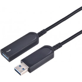 Microconnect USB3.0AAF30AOP cavo USB 30 m USB 3.2 Gen 1 (3.1 Gen 1) USB A Nero (USB3.0AAF30AOP)
