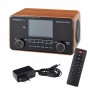 Albrecht DR 865 Portatile Digitale Nero, Legno (27865)