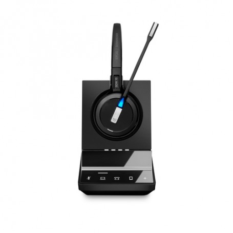 EPOS | SENNHEISER IMPACT SDW 5015 - EU Cuffia Aggancio, Padiglione auricolare, Passanuca Nero (1000595)