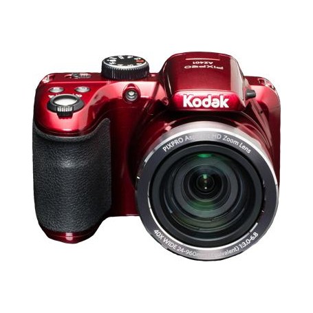 Kodak Astro Zoom AZ401 1/2.3" Fotocamera Bridge 16,15 MP CCD 4608 x 3456 Pixel Rosso (819900013207)