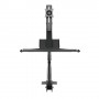 InLine 23174A supporto da tavolo per Tv a schermo piatto 81,3 cm (32") Morsa/Bullone di ancoraggio Nero (23174A)