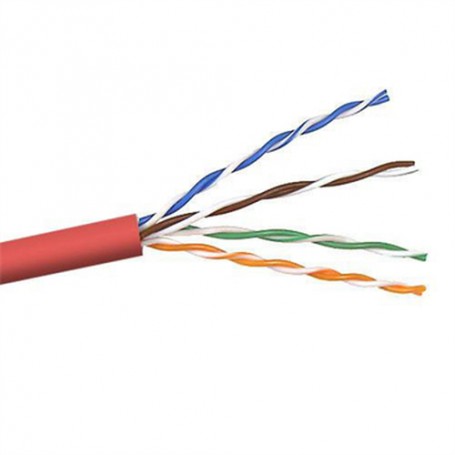 ACT Cat6a, 305m cavo di rete Rosso U/FTP (STP) (EP455B)