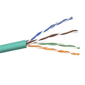 ACT Cat6a, 305m cavo di rete Verde U/UTP (UTP) (EP457B)