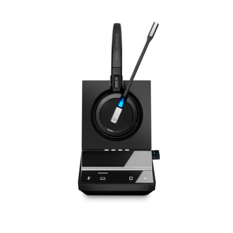 EPOS | SENNHEISER IMPACT SDW 5014 - EU Cuffia Aggancio, Padiglione auricolare, Passanuca Nero (1000607)