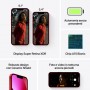 Apple iPhone 13 15,5 cm (6.1") Doppia SIM iOS 15 5G 256 GB Rosso (MLQ93ZD/A)