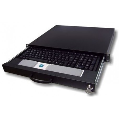 aixcase AIX-19K1UKT-B 19" rack console a rack Nero (17000125)