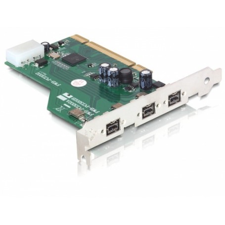 DeLOCK PCI/3 x FireWire B scheda di interfaccia e adattatore Interno IEEE 1394/Firewire (89212)
