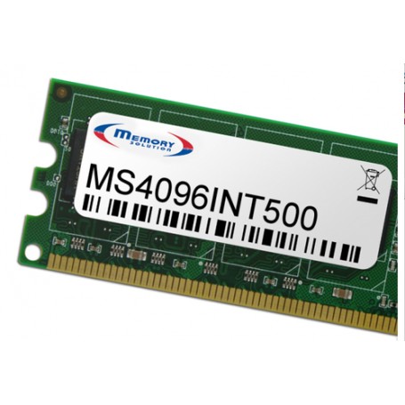 Memory Solution MS4096INT500 memoria 4 GB 1 x 4 GB (MS4096INT500)