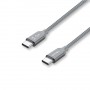 nevox 1653 cavo USB 1 m USB 2.0 USB C Grigio, Argento (1653)