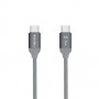 nevox 1654 cavo USB 2 m USB 2.0 USB C Grigio, Argento (1654)