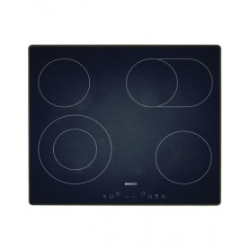 Beko HIC 64403 piano cottura Nero Da incasso Ceramica 4 Fornello(i) (HIC 64403)
