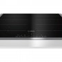 Bosch PXX645FC1E piano cottura Nero, Acciaio inossidabile Da incasso Piano cottura a induzione 4 Fornello(i) (PXX645FC1E)