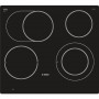 Bosch PKN601DP1D piano cottura Nero Da incasso Ceramica 4 Fornello(i) (PKN601DP1D)