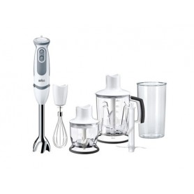 Braun MultiQuick 5 MQ5245WH frullatore 1,25 L Frullatore ad immersione 1000 W Grigio, Bianco (MQ5245)
