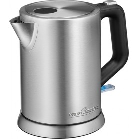 ProfiCook PC-WKS 1106 bollitore elettrico 1 L 2200 W Acciaio inossidabile (501106)