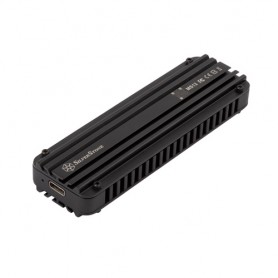 Silverstone MS12 Box esterno SSD Nero M.2 (SST-MS12)