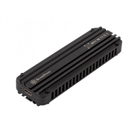 Silverstone MS12 Box esterno SSD Nero M.2 (SST-MS12)