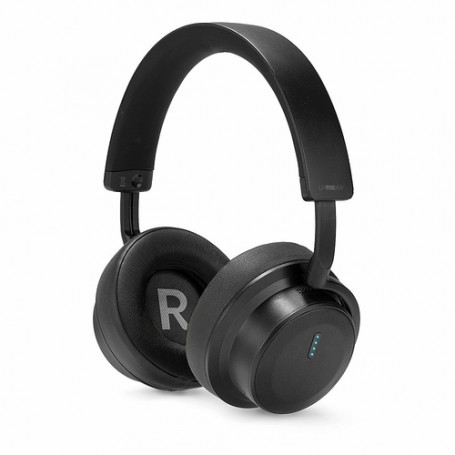 Lindy LH900XW Cuffia Padiglione auricolare Connettore 3.5 mm USB tipo-C Bluetooth Nero (73203)