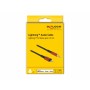 DeLOCK 86586 cavo audio 0,5 m 3.5mm Lightning Nero, Rosso (86586)