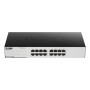 D-Link GO-SW-16G Non gestito L2 Gigabit Ethernet (10/100/1000) 1U Nero (GO-SW-16G/E)