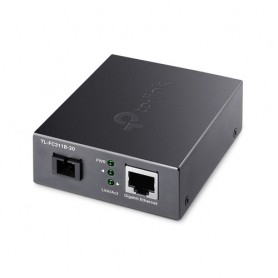 TP-LINK TL-FC311B-20 convertitore multimediale di rete 1000 Mbit/s 1550 nm Modalità singola Nero (TL-FC311B-20)