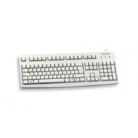 CHERRY G83-6105 tastiera USB QWERTZ Tedesco Grigio (G83-6105LUNDE-0)