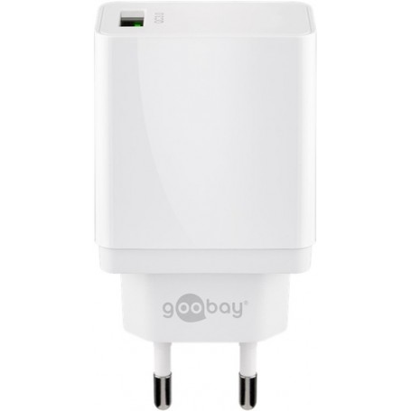 Goobay 44955 Caricabatterie per dispositivi mobili Bianco Interno (44955)