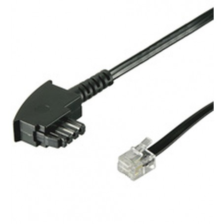 Goobay 68535 cavo telefonico 3 m Nero (68535)