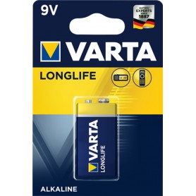 Varta Longlife Extra 9V Batteria monouso Alcalino (04122 101 411)