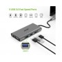 Acer HP.DSCAB.002 hub di interfaccia USB 3.2 Gen 1 (3.1 Gen 1) Type-C 5000 Mbit/s Argento (GP.ACC11.00C)