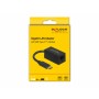 DeLOCK 66043 hub di interfaccia USB 3.2 Gen 1 (3.1 Gen 1) Type-C 1000 Mbit/s Nero (66043)