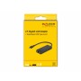 DeLOCK 63826 hub di interfaccia USB 3.2 Gen 1 (3.1 Gen 1) Type-C 1000 Mbit/s Nero (63826)