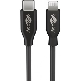 Goobay 39447 cavo Lightning 2 m Nero (39447)