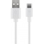 Goobay 59130 cavo USB 2 m USB 2.0 USB A USB C Bianco (59130)