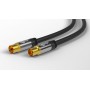 Goobay 70367 cavo coassiale 2 m Nero (70367)